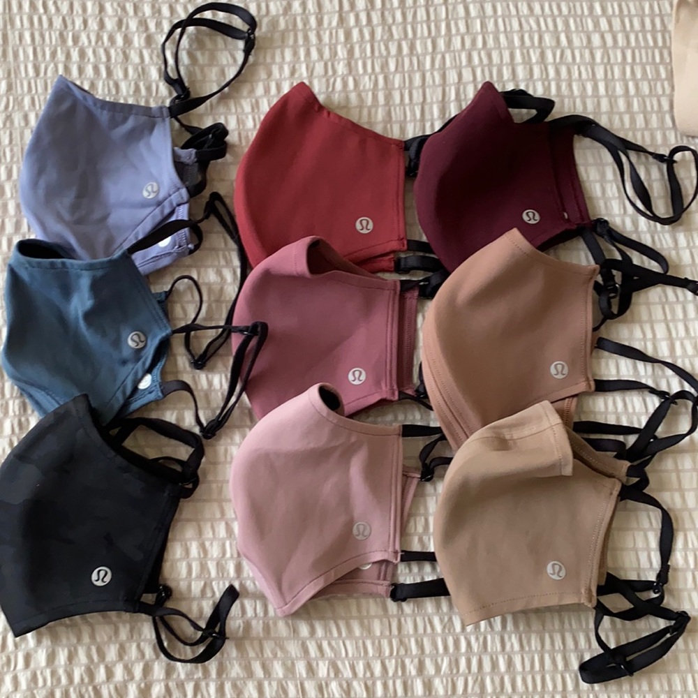 9 Lululemon Double Strap Face Masks